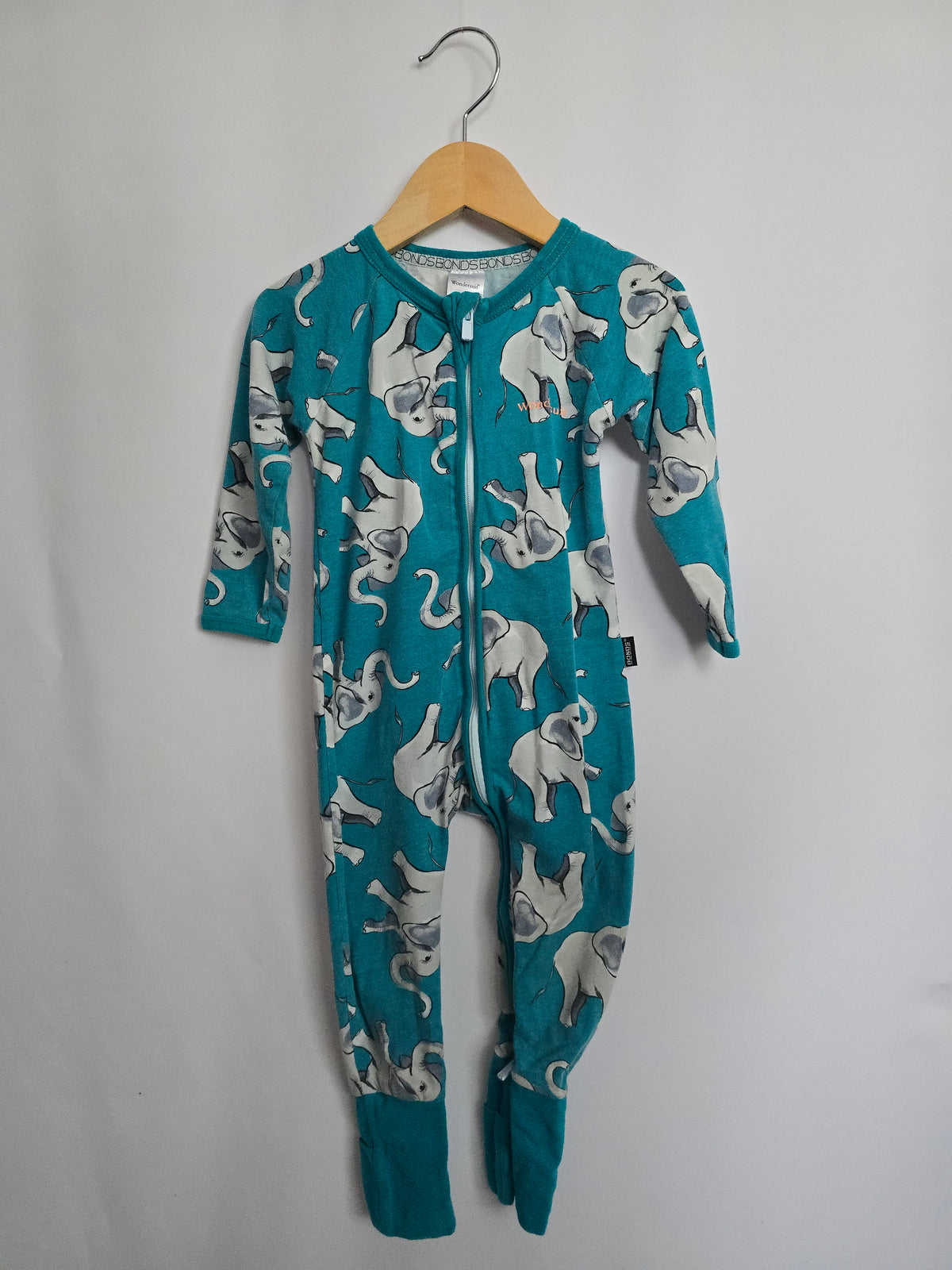 Bonds Wondersuit Elephants • 12-18 months