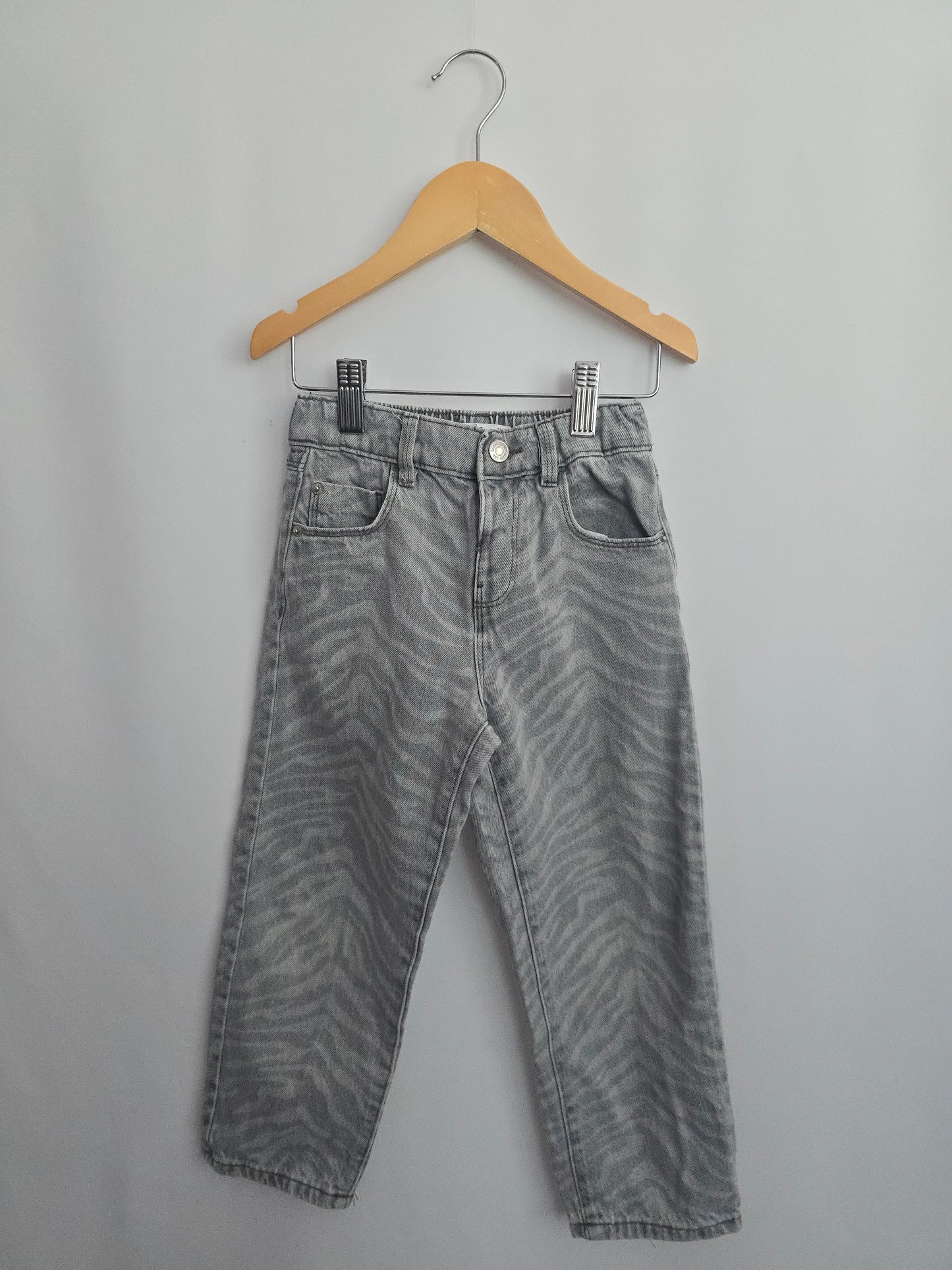 Zara Zebra Denim  • 5 years