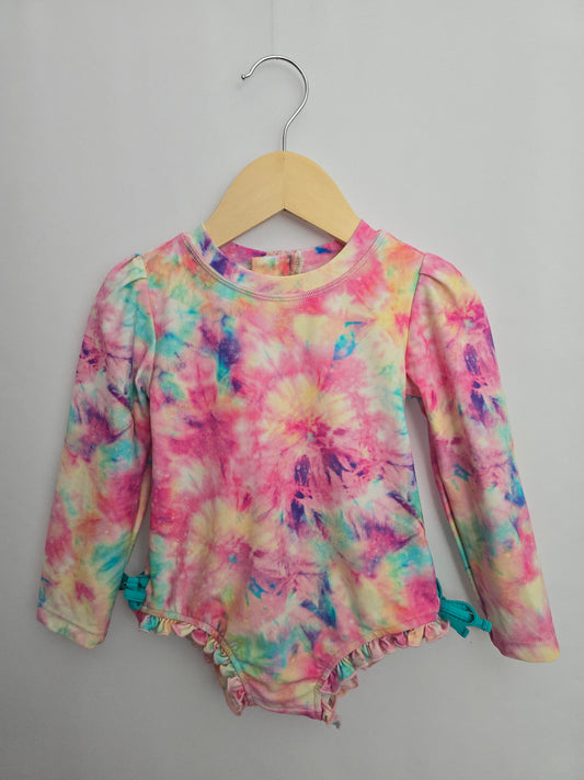 Posh Peanut Tie-Dye Swim • 3 years
