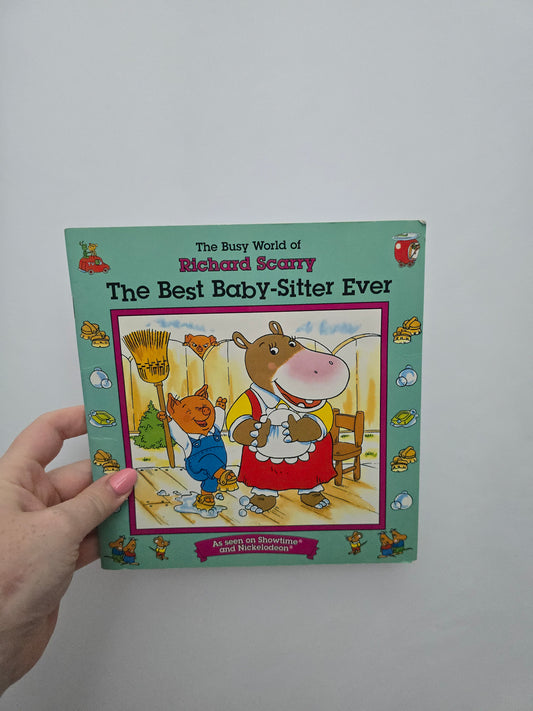 Richard Scarry The Best Baby Sitter Ever • Softcover Book