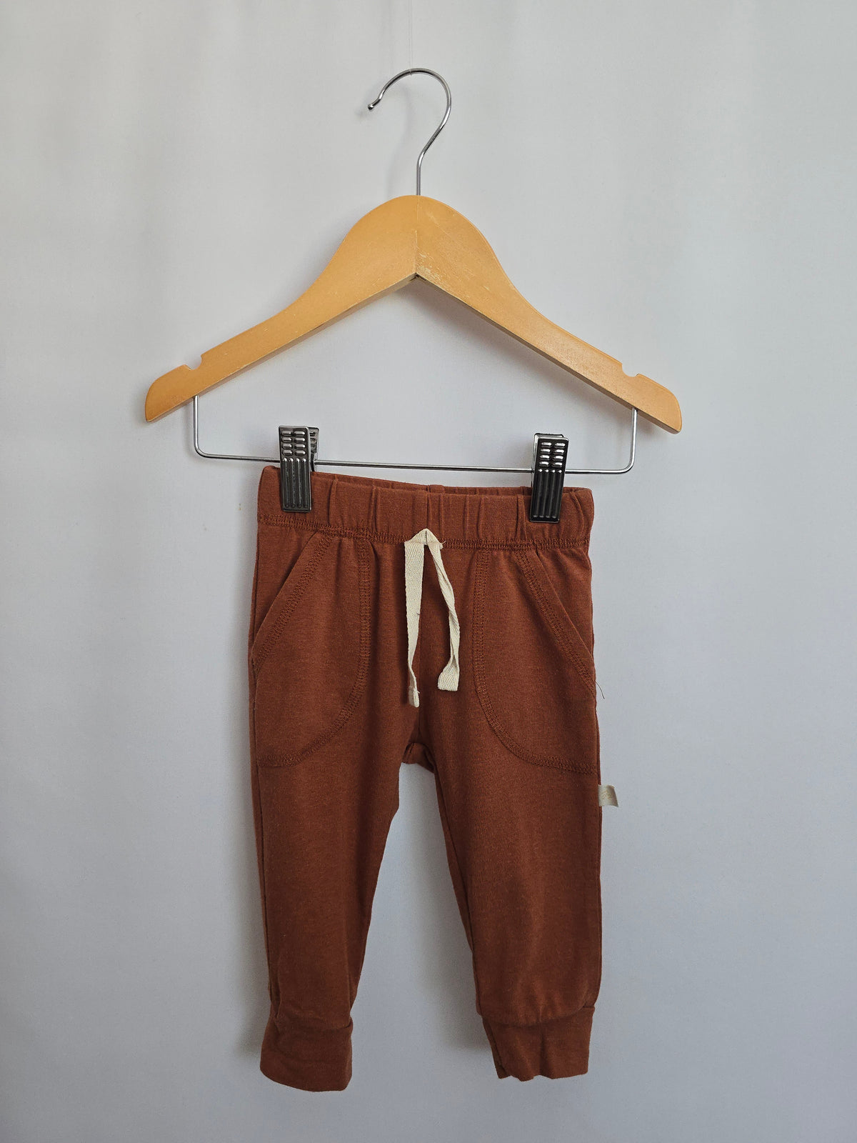 Jax & Lennon Rustic Brown Lounge Pants • 0-6 months