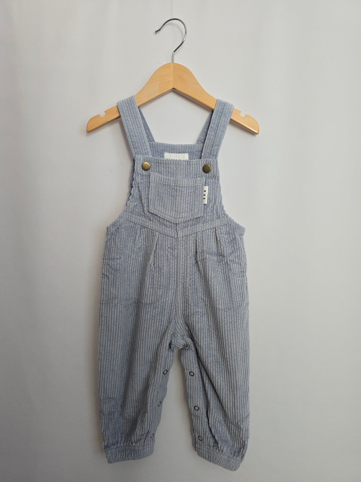 NEW Hux Dusty Blue Cordoroy Overalls • 1 years