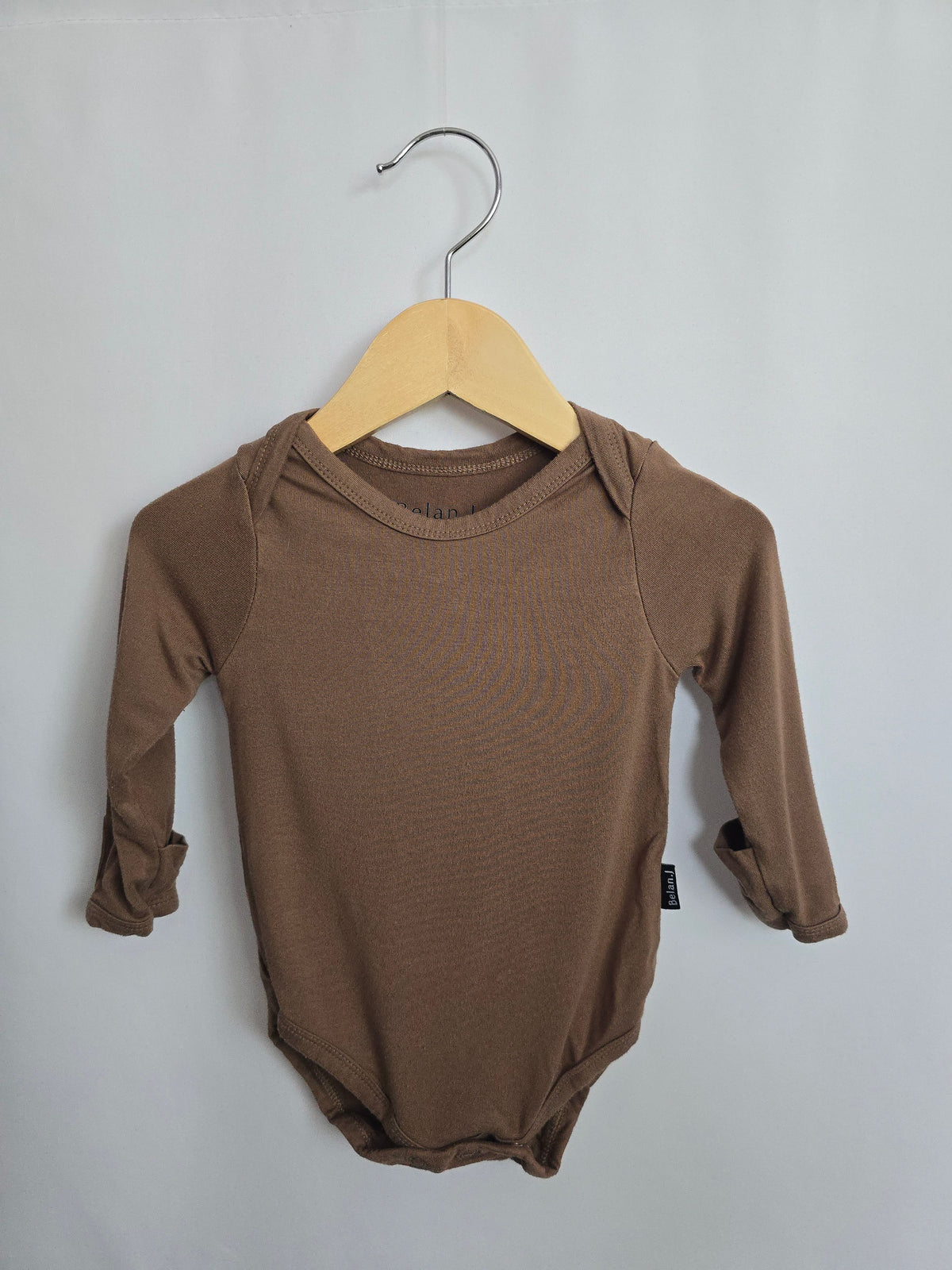 Belan J Chestnut Bodysuit • 3-6 months