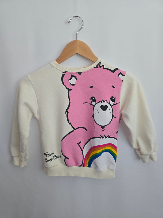Zara x Team Care Bears Crewneck • 4-5 years