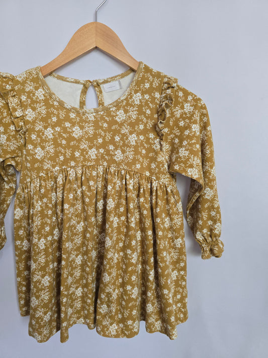 Jamie Kay Golden Floral Frankie Dress • 6 years