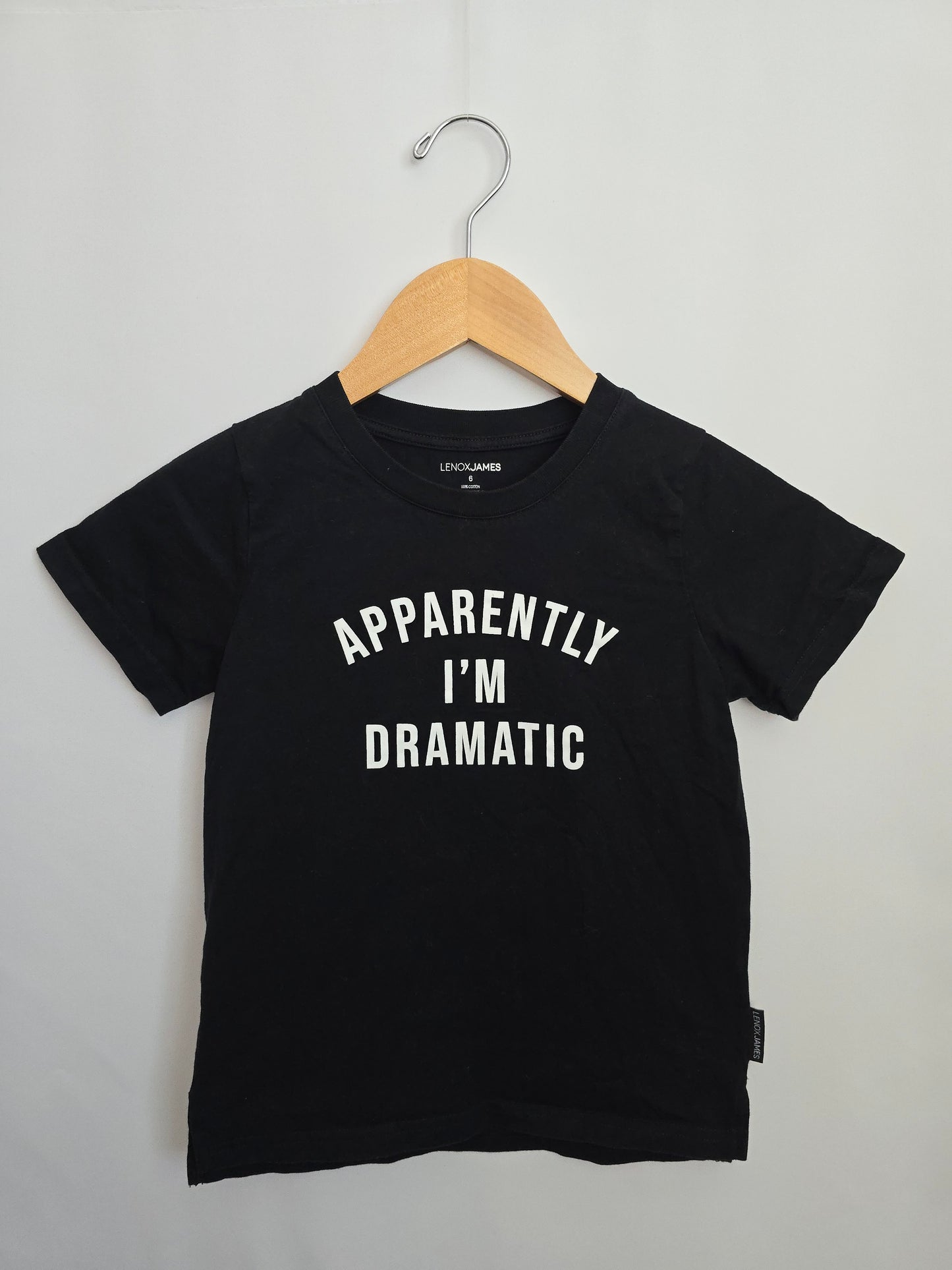 Lenox James Apparently I'm Dramatic Tee • 6 years