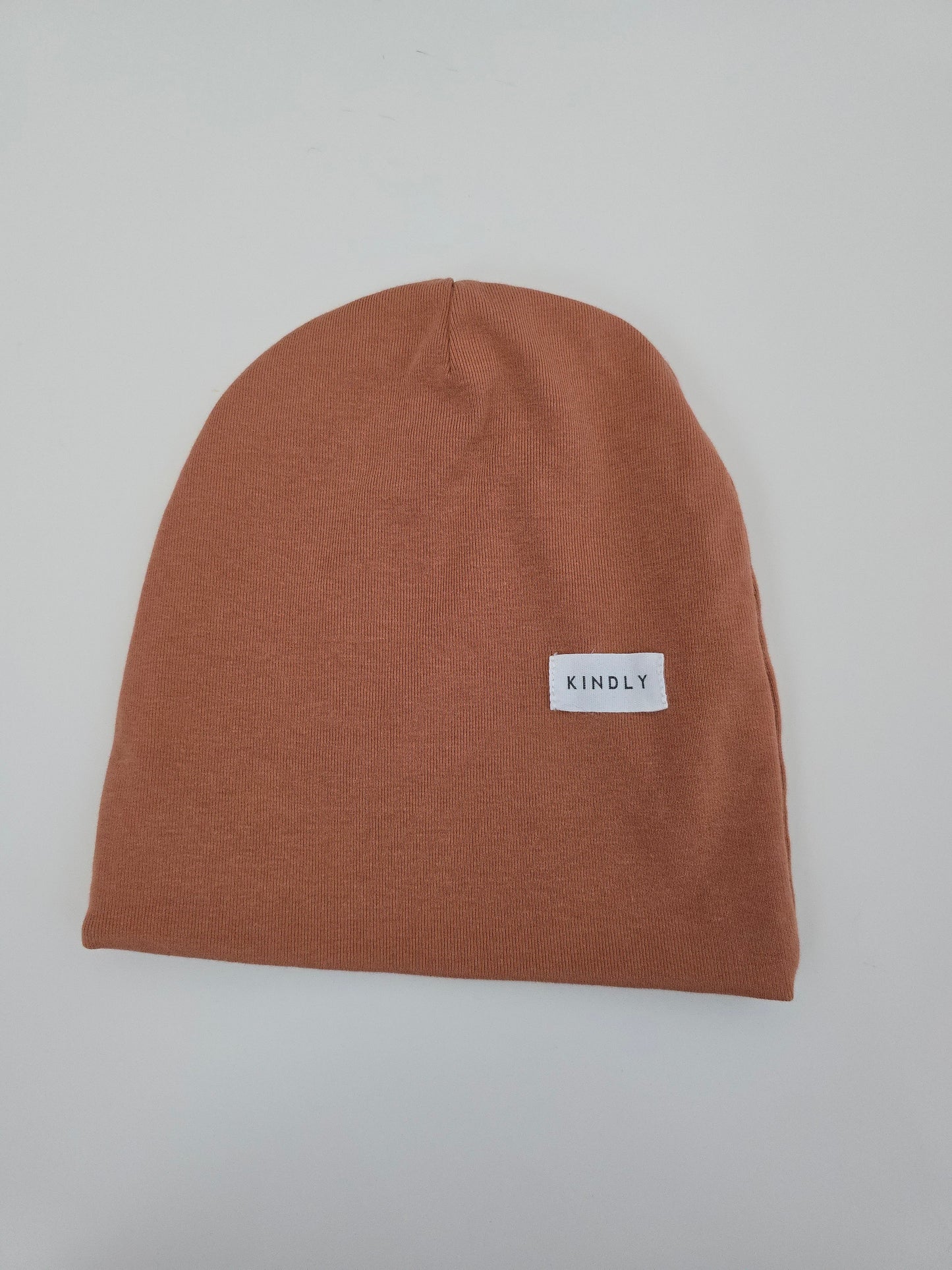 Kindly Terracotta Beanie • 1-2 years