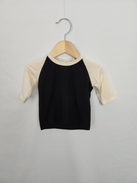 Little Rowe Raglan Shirt • 3-6 months