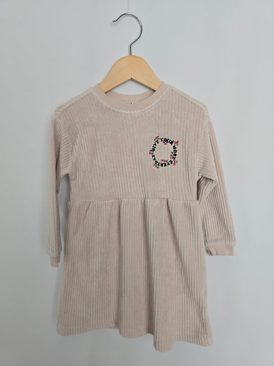 Zara Cream Cord Give Your Most Everyday Dress • 3-4 years