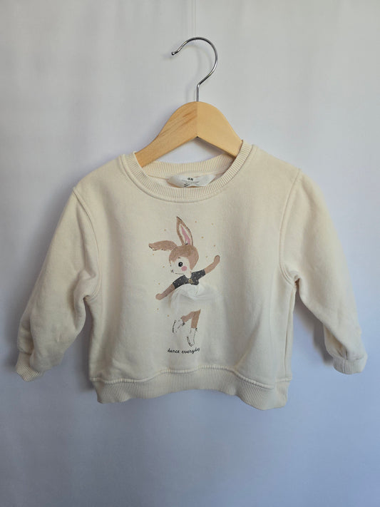 H&M Dance Everyday Crewneck • 18-24 months