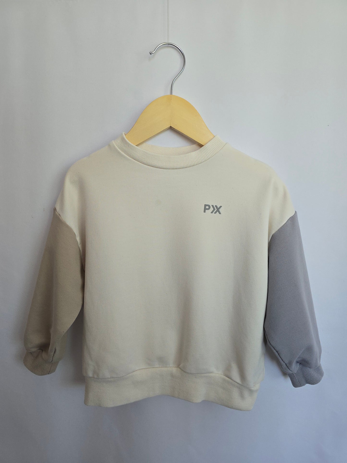 Play by Rylee + Cru Color Block Crewneck • 2-3 years
