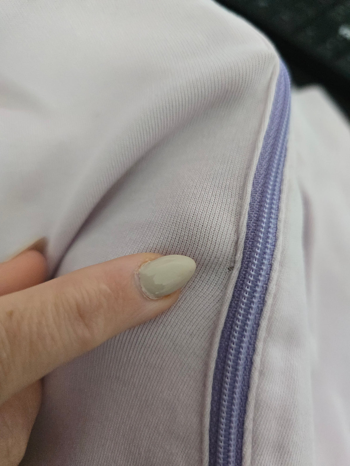 Parade Lilac Zip Romper *flaw* • 18-24 months
