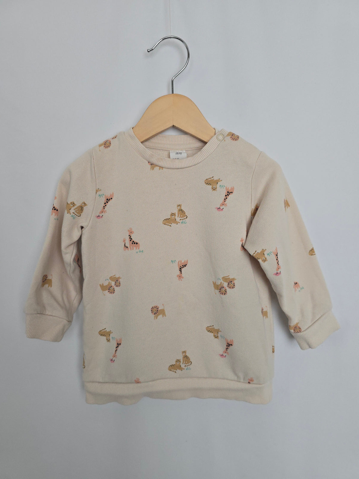 H&M Lions Crewneck • 12-18 months