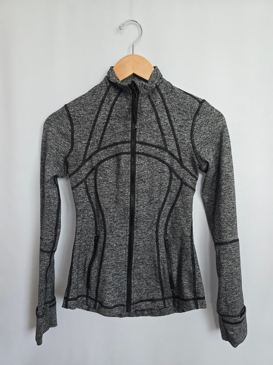 Lululemon Heathered Black Define Jacket • Small 4