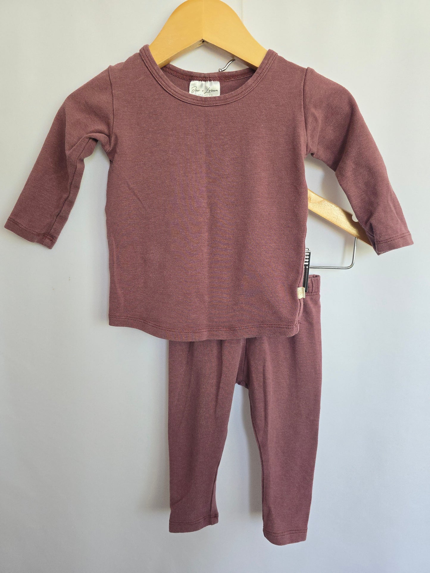 Jax & Lennon Purple Lounge Set • 0-6 months