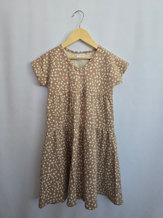 Jax & Lennon Fawn Tiered Dress • 4-5 years