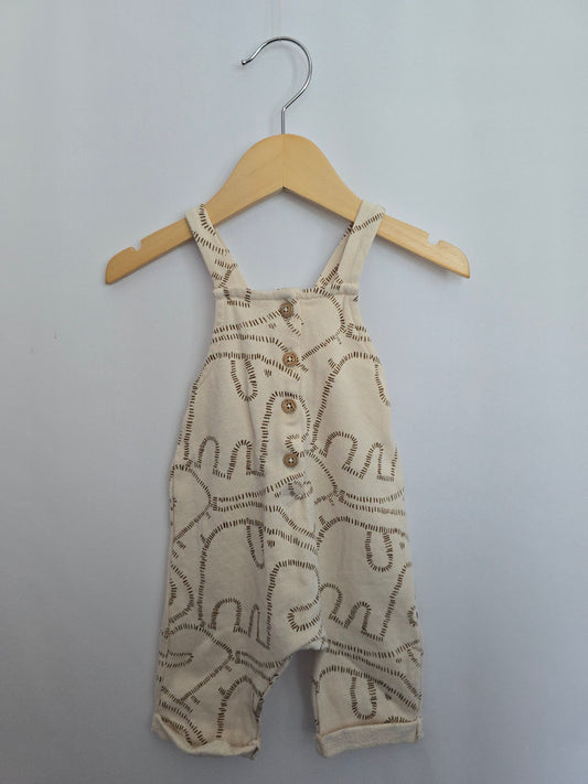Zara Elephant Overalls • 1-3 months