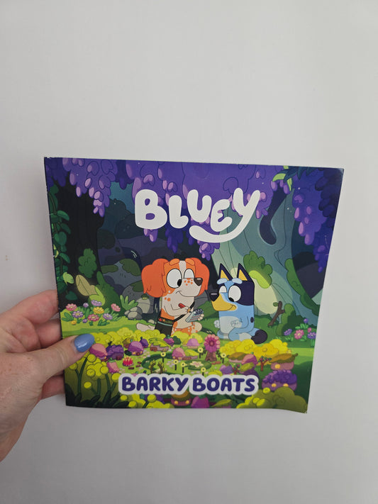Bluey Barky Boats • Softcover Books