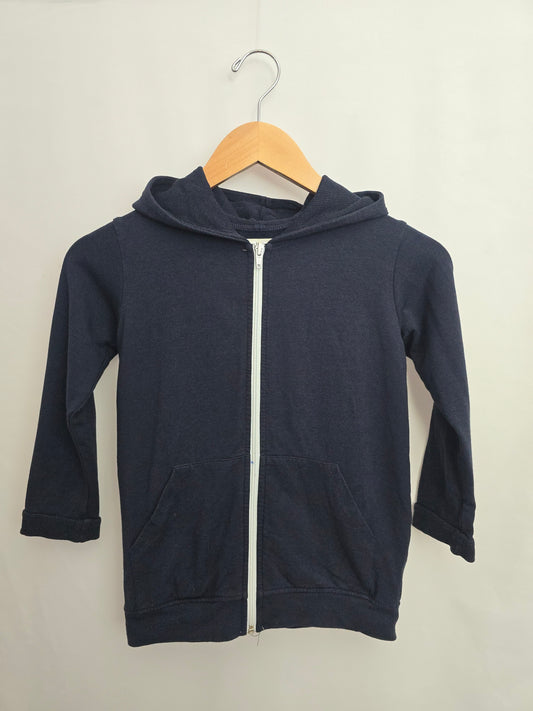 Tiny Button Apparel Navy Hoodie • 8-9 years