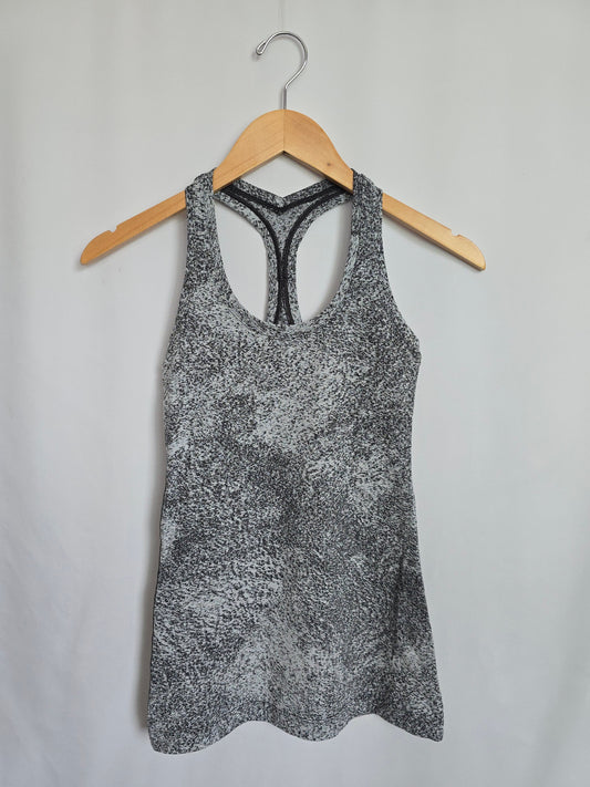 Lululemon Grey Marble Racerback Tank • Medium 8