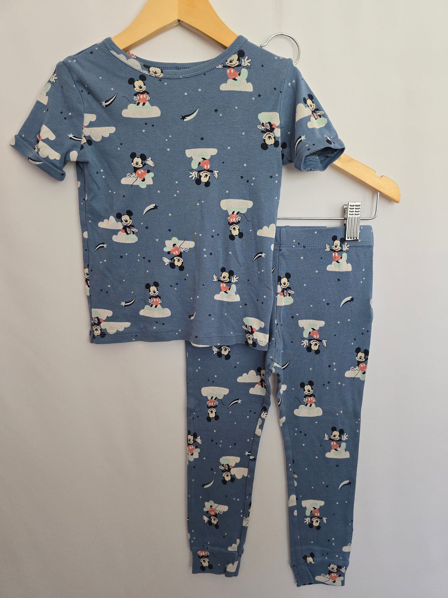 Joe Fresh Blue Mickey Pajama Set • 3 years