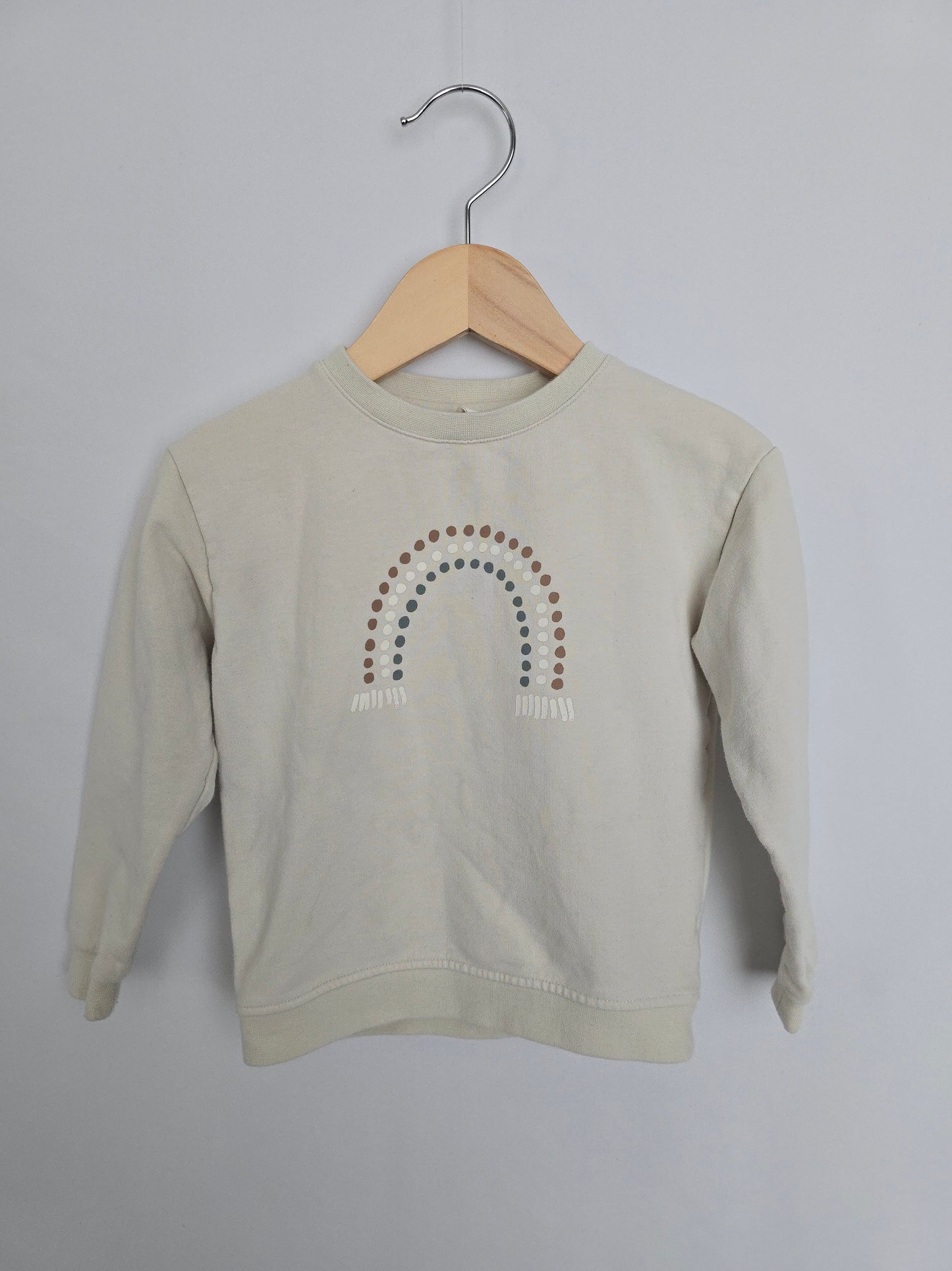 Quincy Mae Rainbow Crewneck • 2-3 years