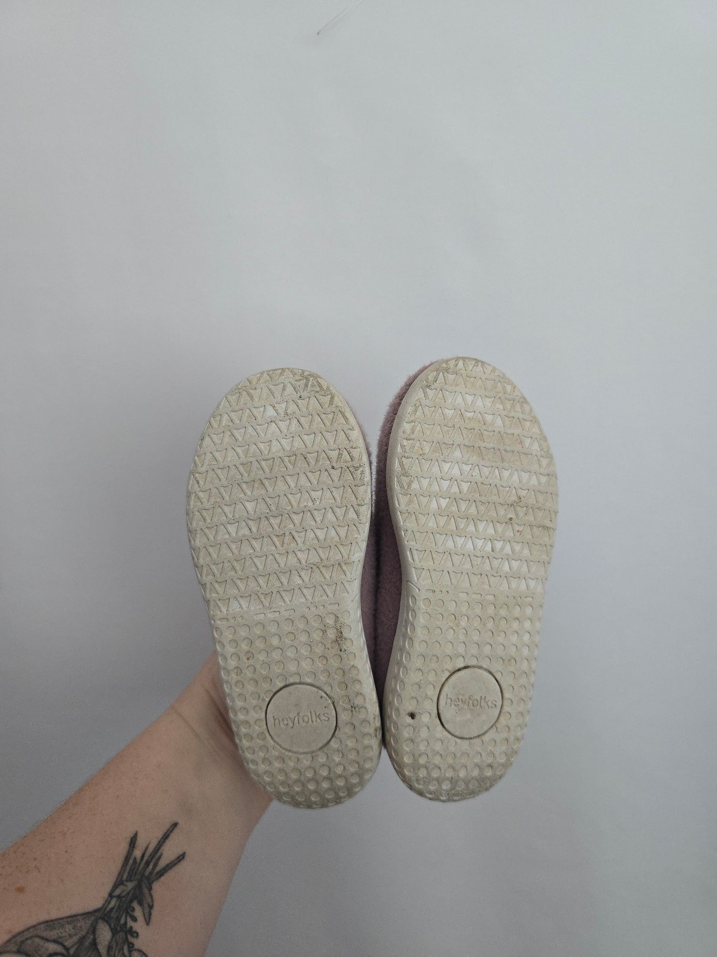 HeyFolks Mauve Warm Boots • 7C