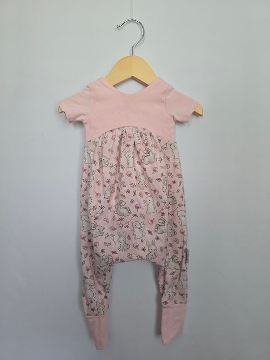 PLAY Grammies Girls Bunny Ally Romper • 9-12 months