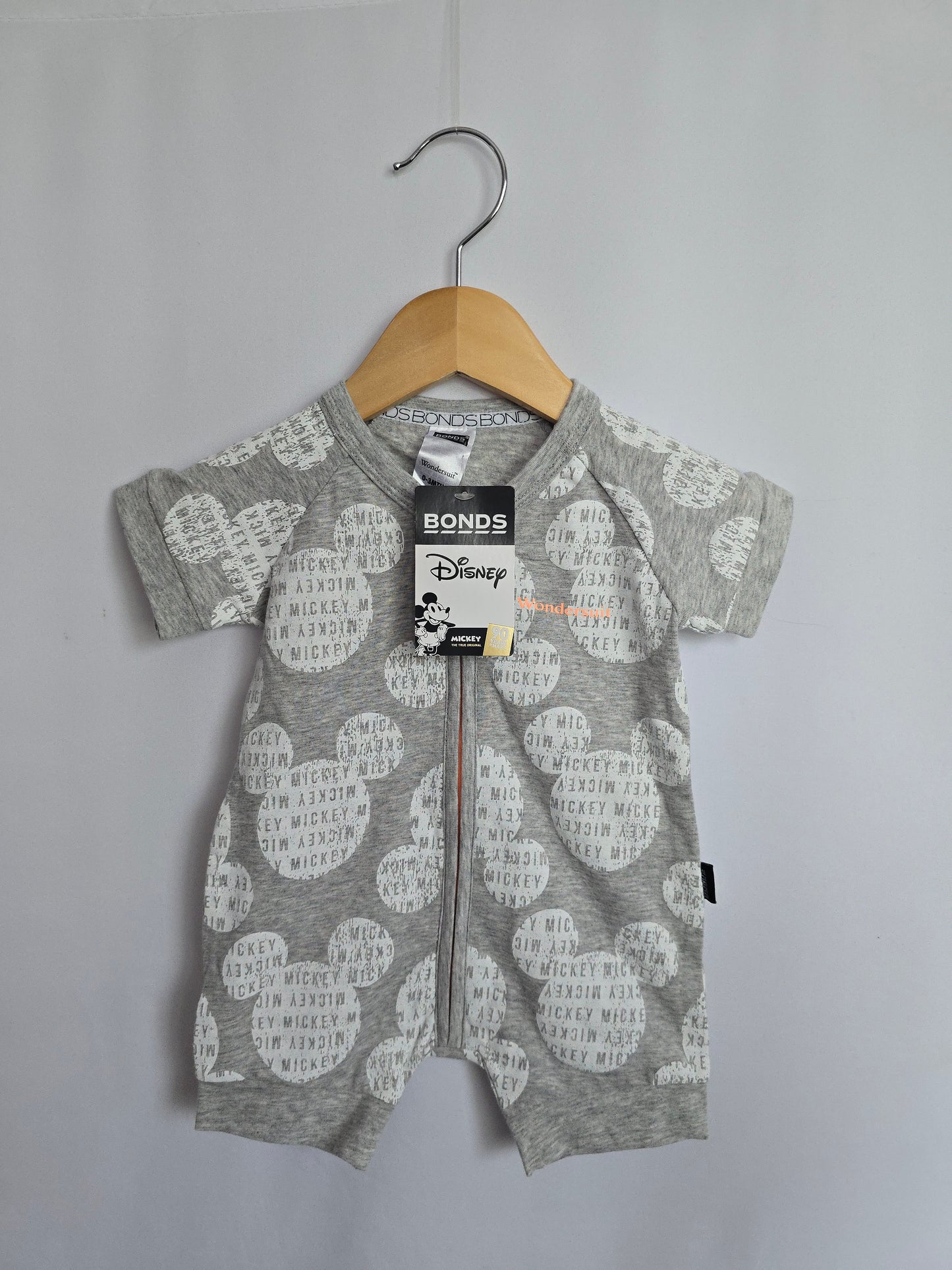 NEW Bonds Mickey Shortie • 0-3 months