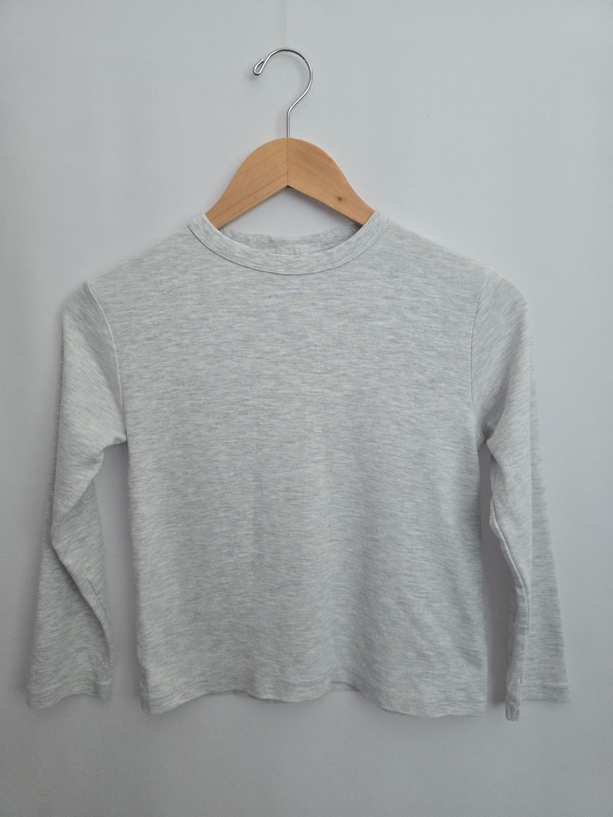 Zara Light Grey Long Sleeve Shirt • 10 years