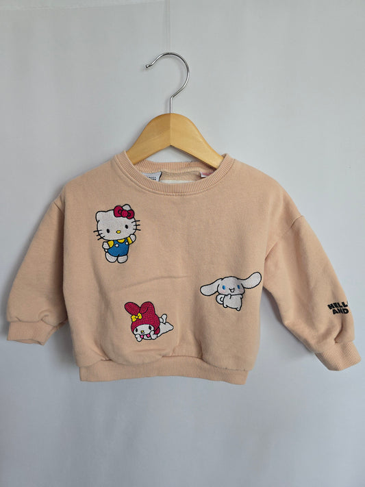 Zara Hello Kitty Crewneck • 18 months