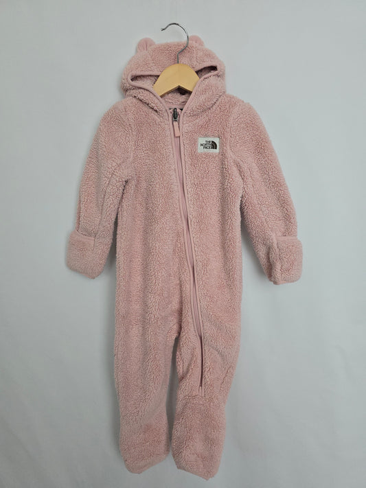 The North Face Blush Teddy Suit • 18-24 months