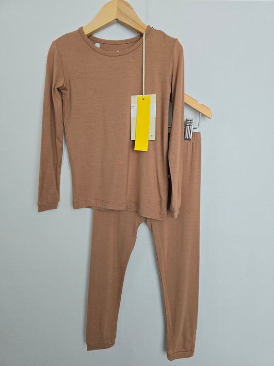 NEW Kyte Latte Pajamas • 4T