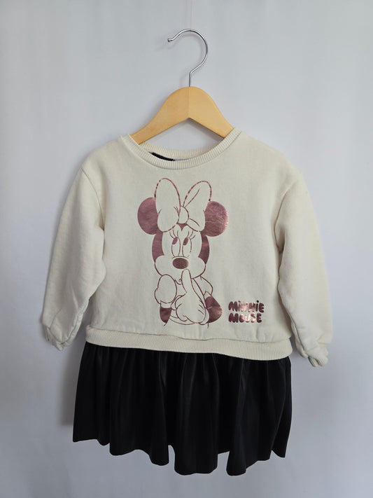 Zara x Disney Minnie Sweater Dress • 4-5 years