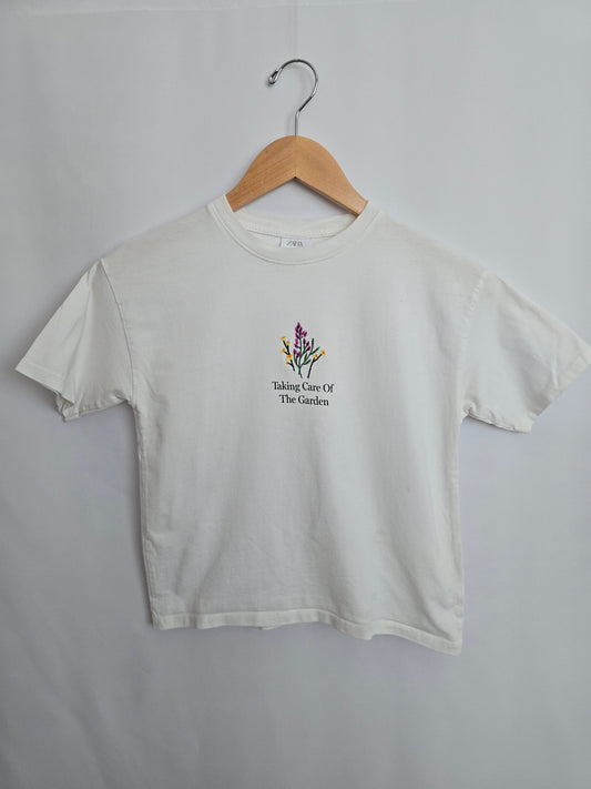 PLAY Zara Taking Care Of The Garden Tee • 9-10 years