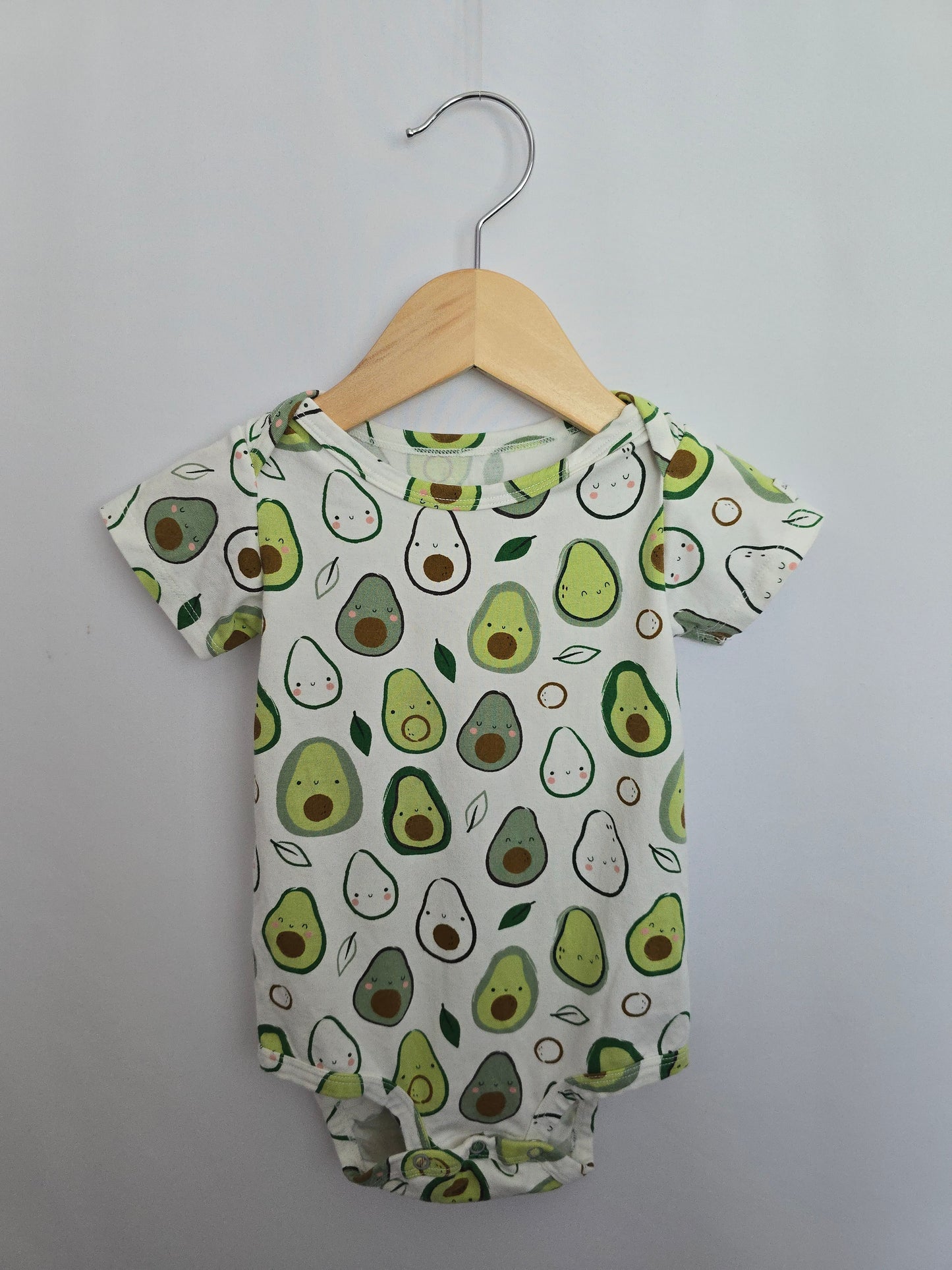 Loulou Lollipop Avocado Bodysuit • 12-18 months