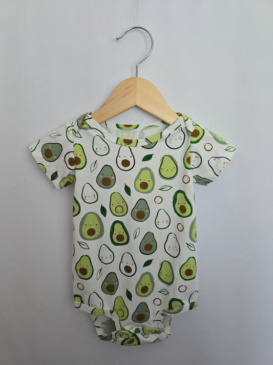 Loulou Lollipop Avocado Bodysuit • 12-18 months