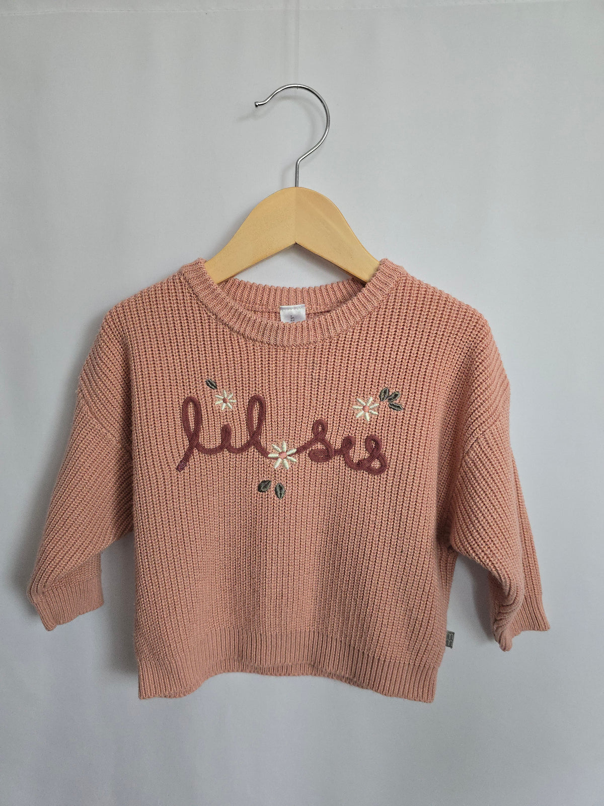 Modern Moments Lil Sis Knit Sweater • 18 months