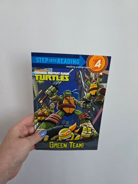 TMNT Green Team - Step Into Reading • Softcover Book