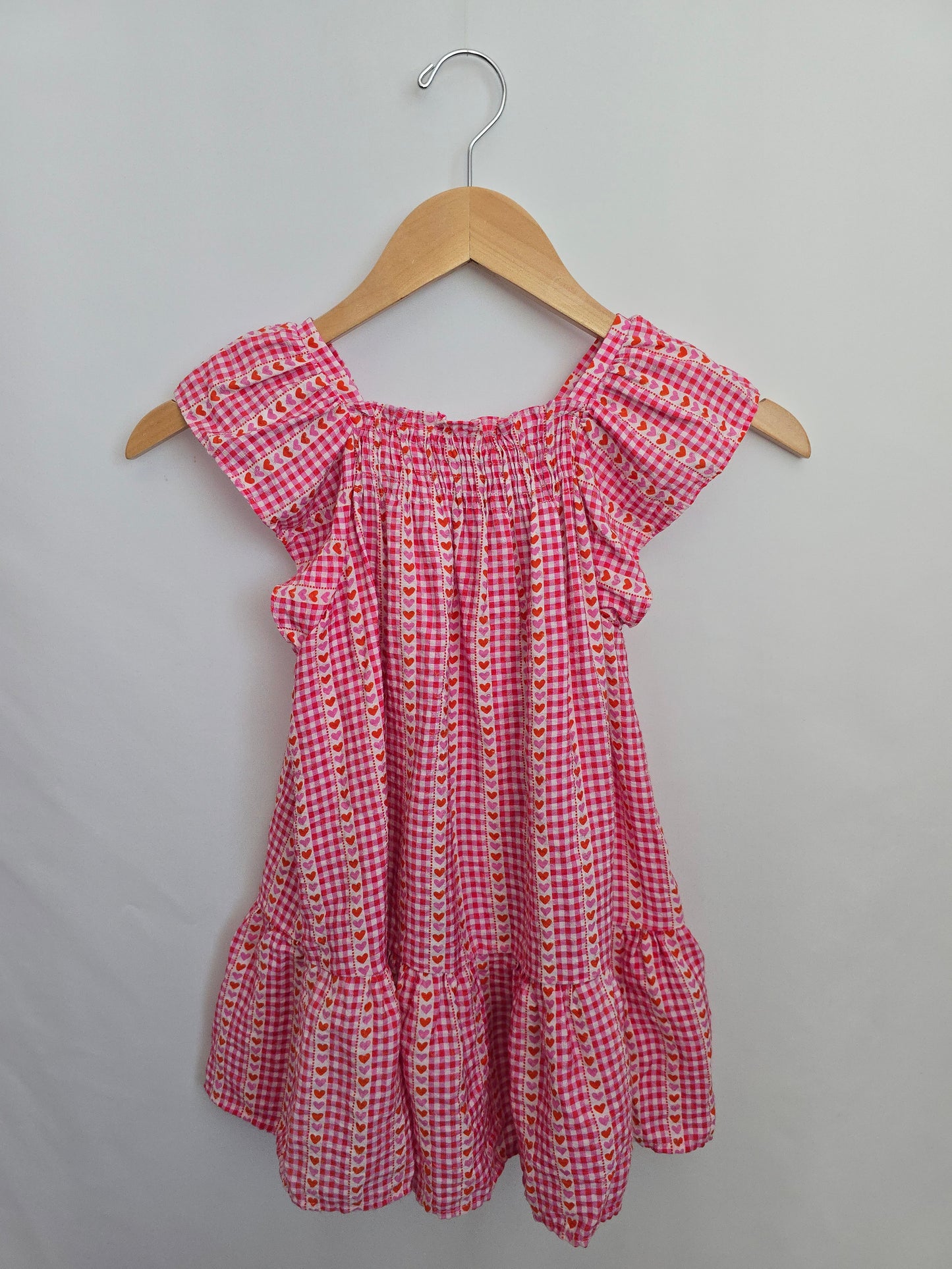 Zara Pink Hearts Dress • 6 years