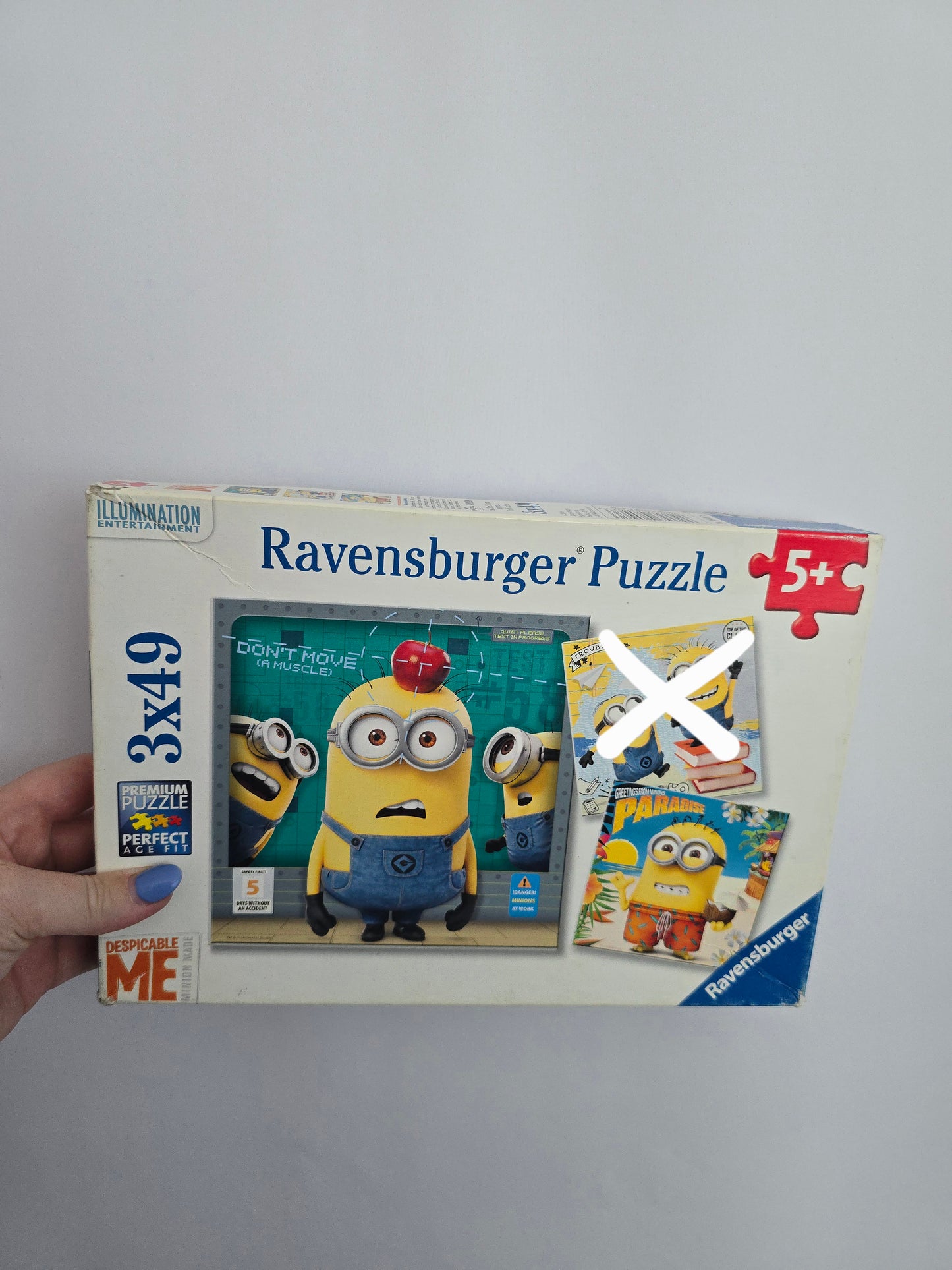 Ravensburger Despicable Me 2x49 Piece Puzzles *1 puzzle missing