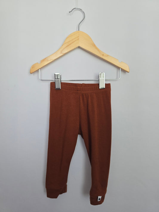 Little & Lively Rust Leggings • 3-6 months