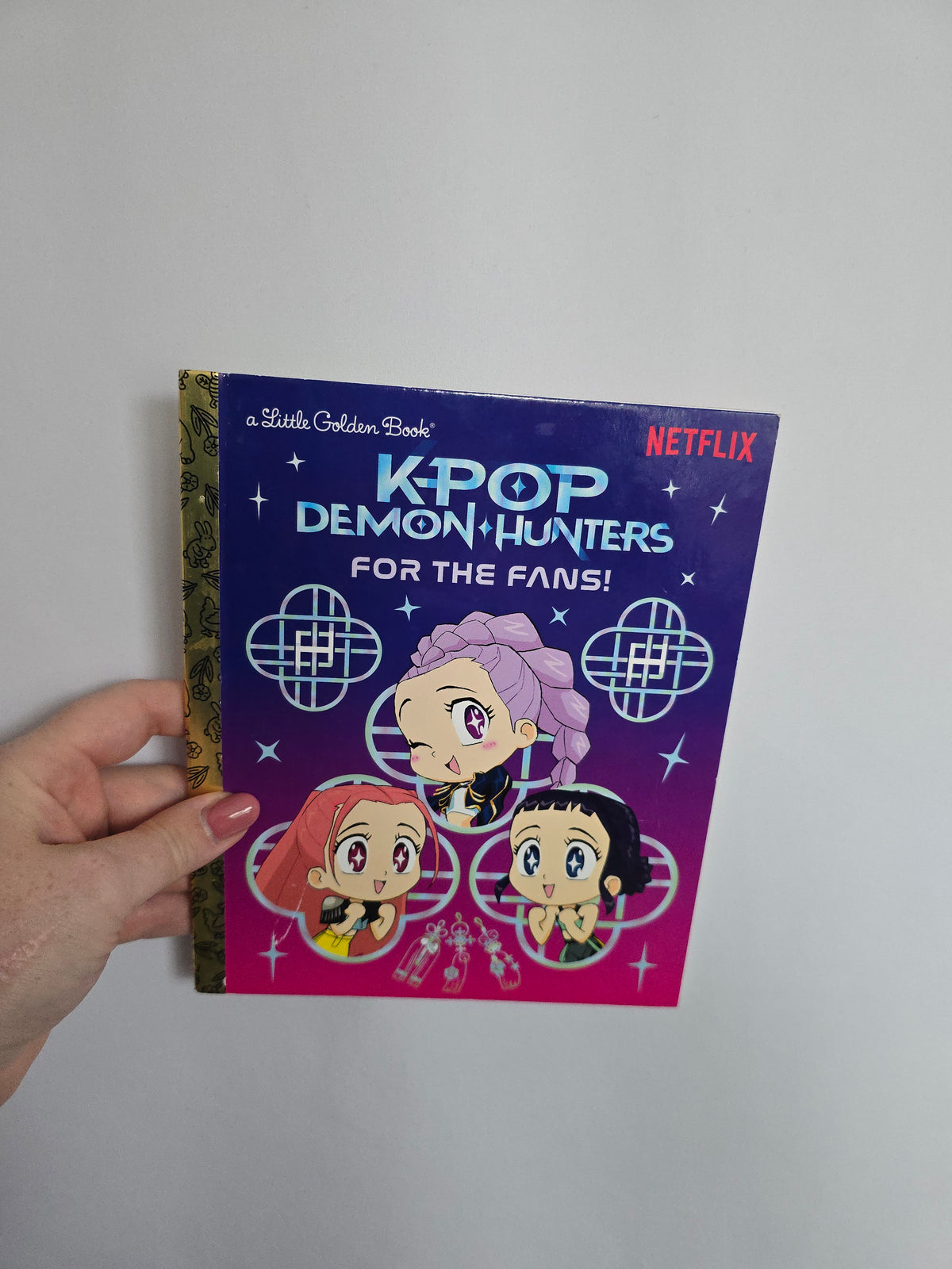 A Little Golden Book K-Pop Demon Hunters For The Fans • Hardcover Book