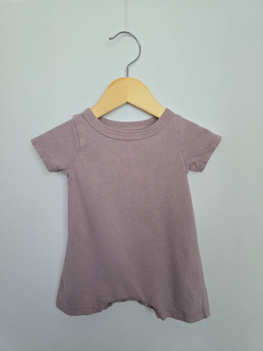 Mini Mioche Plum Romper • 0-3 months