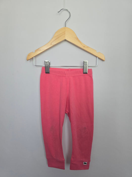 PLAY Little & Lively Pink Leggings • 9-12 months