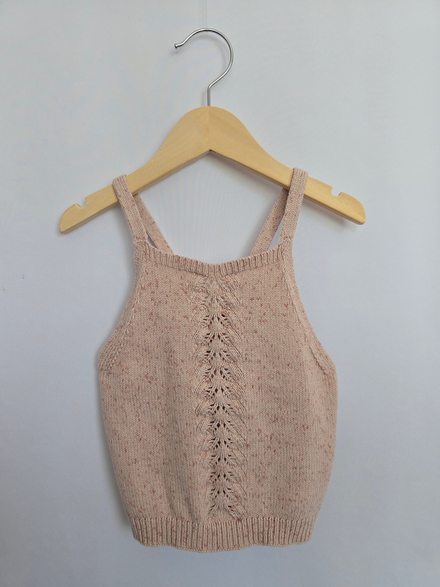 Jamie Kay Knit Speckled Tie Back Tank • 4 years