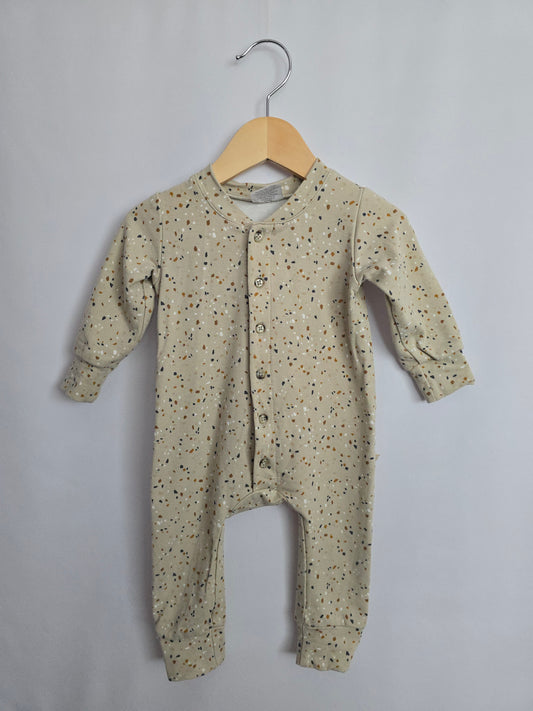Jax & Lennon Speckle Lounge Suit • 0-6 months