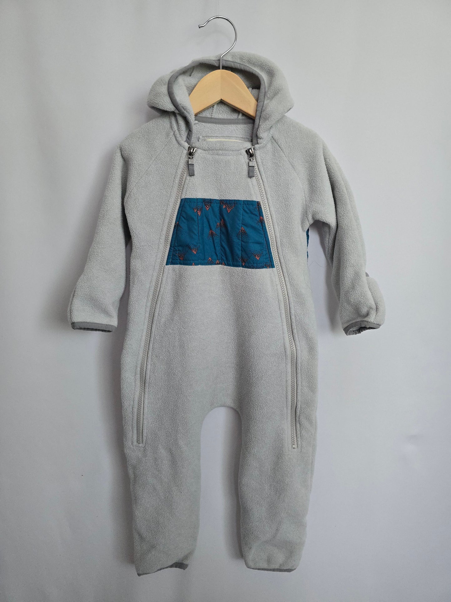 MEC Fleece Bunting Suit Grey • 18 months