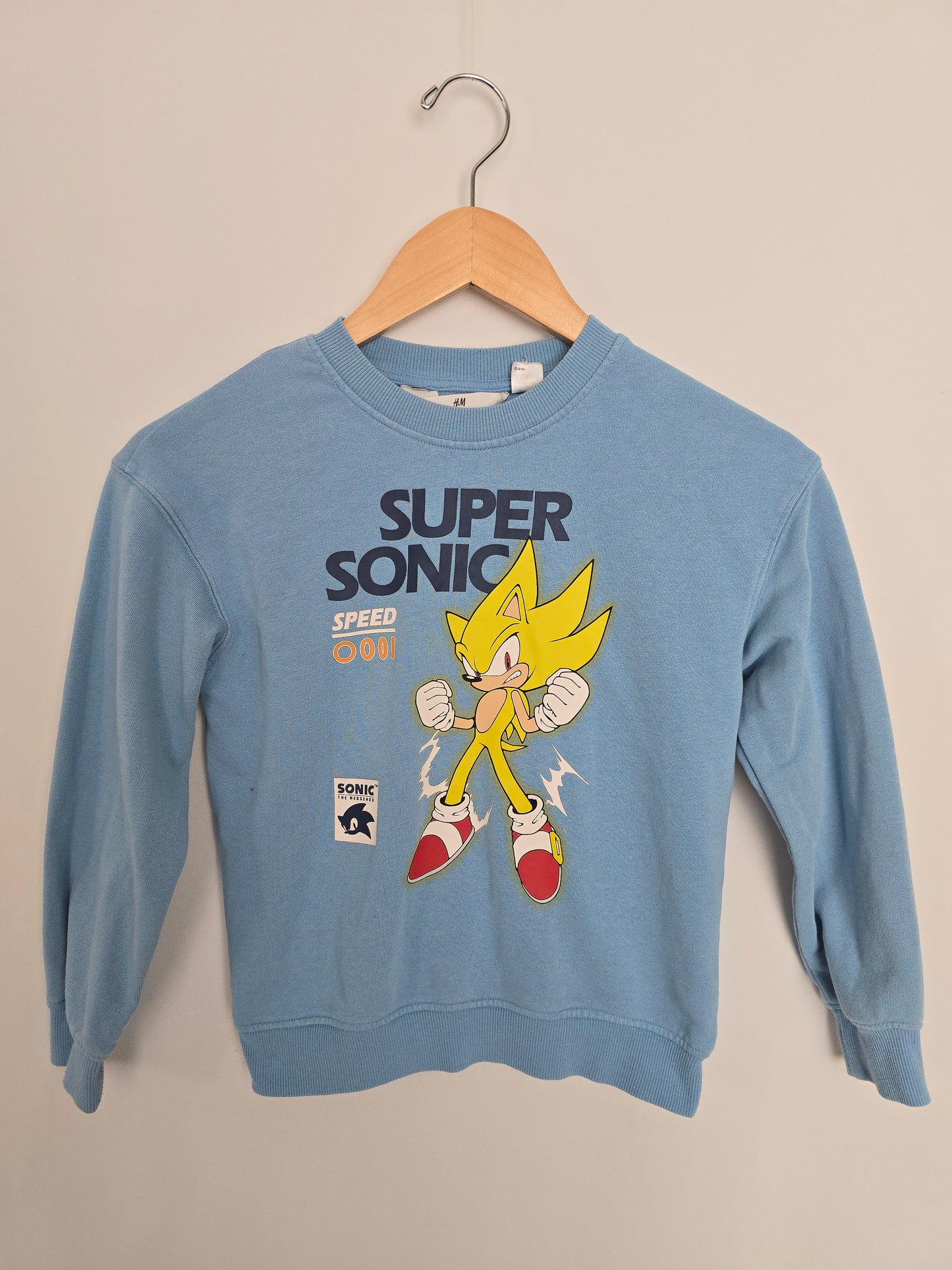 H&M Super Sonic Crew • 6-8 years