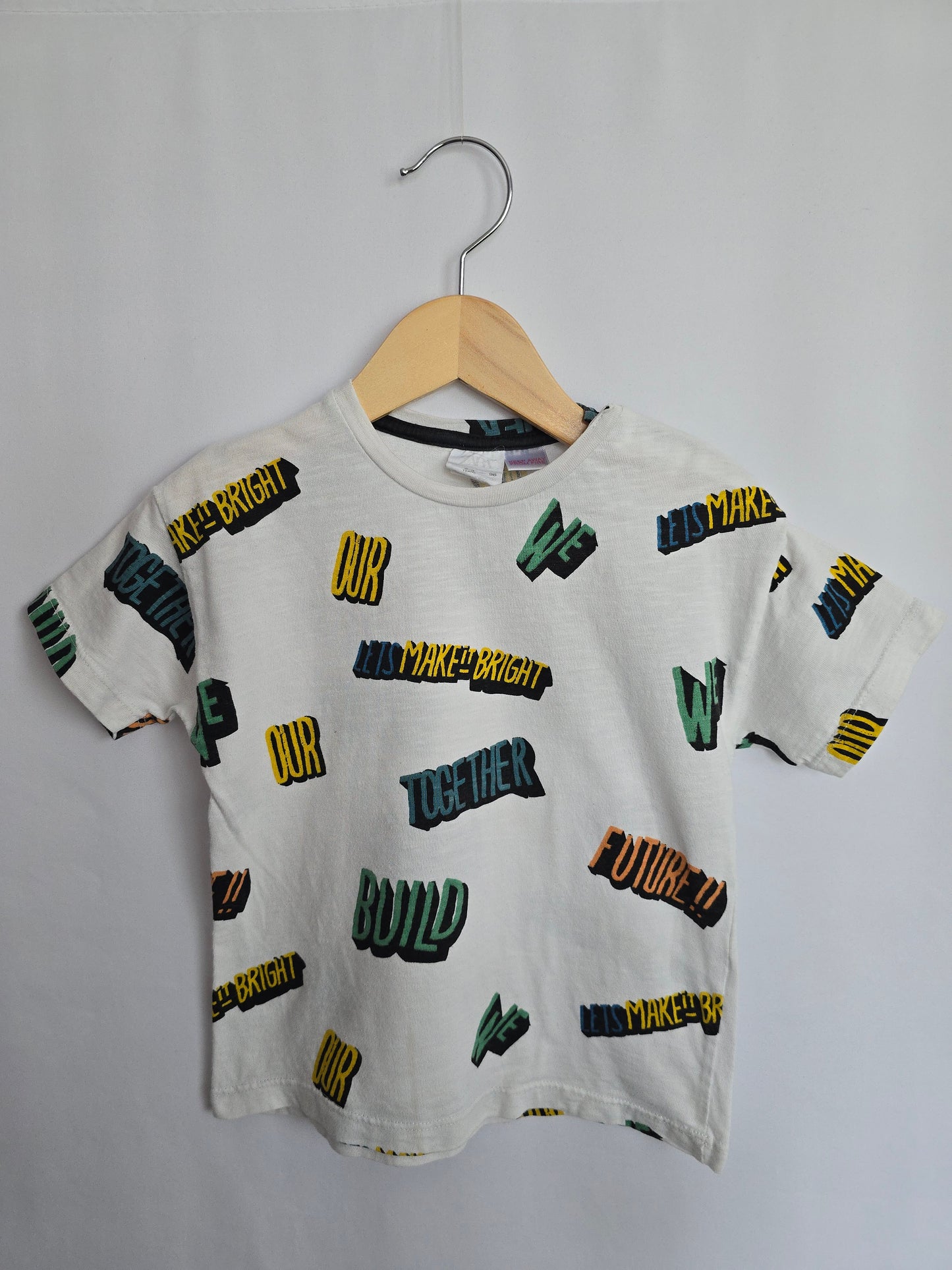 PLAY Zara Let's Make It Bright Tee • 2-3 years